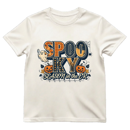 Spooky Season In The ER Shirt | Funny ER Nurse Halloween Tee