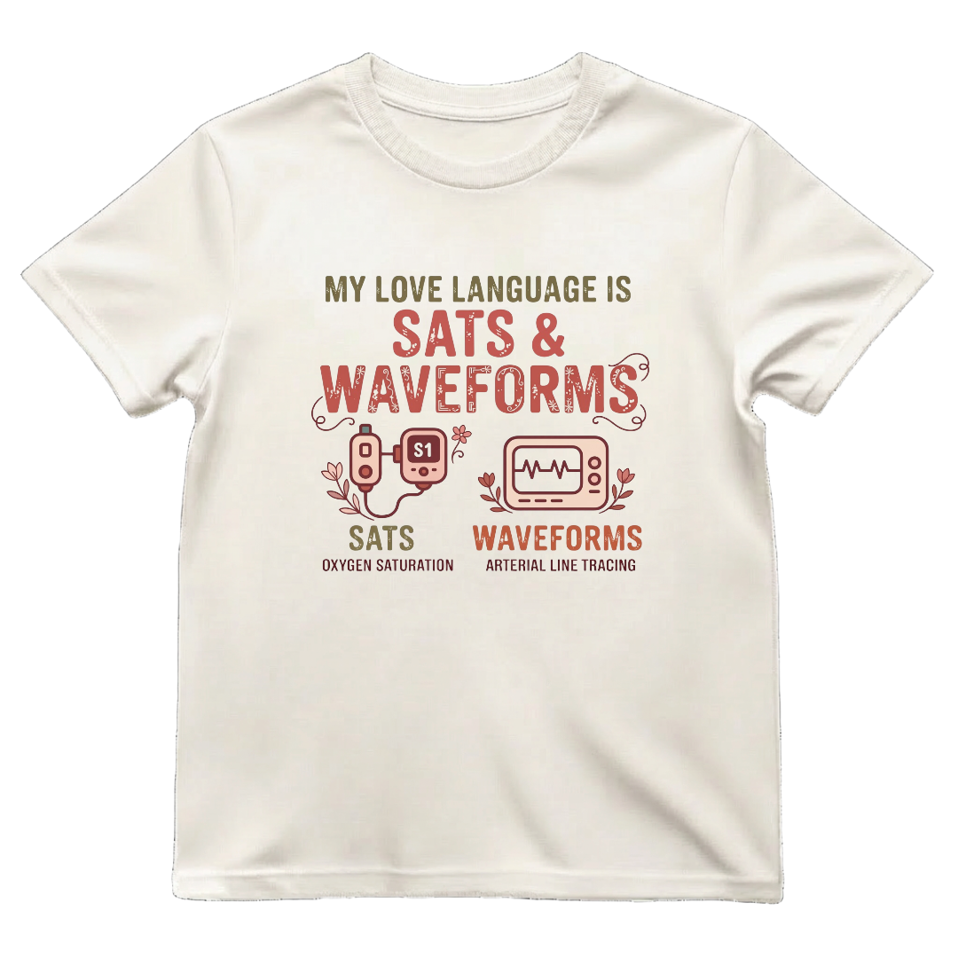 ICU—Sats & Waveforms Tee