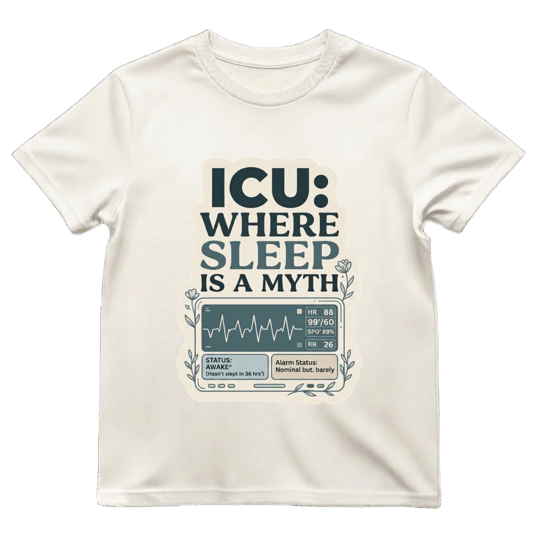 ICU—Where Sleep Is a Myth T-Shirt