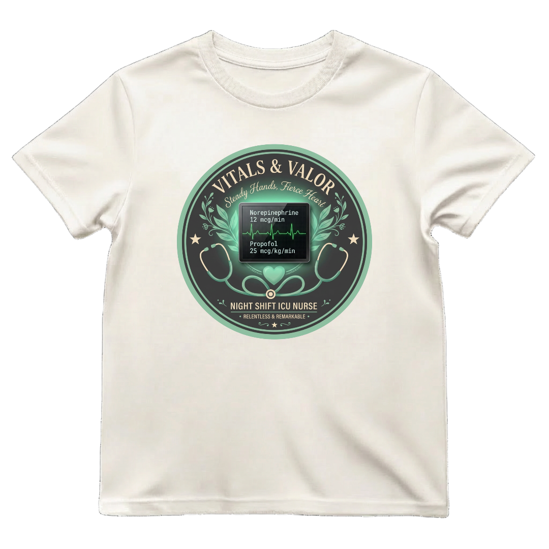 Night Shift ICU—Vitals & Valor Badge