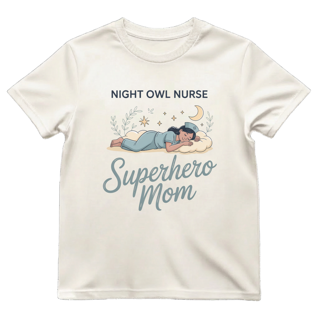 Night Owl Superhero Mom