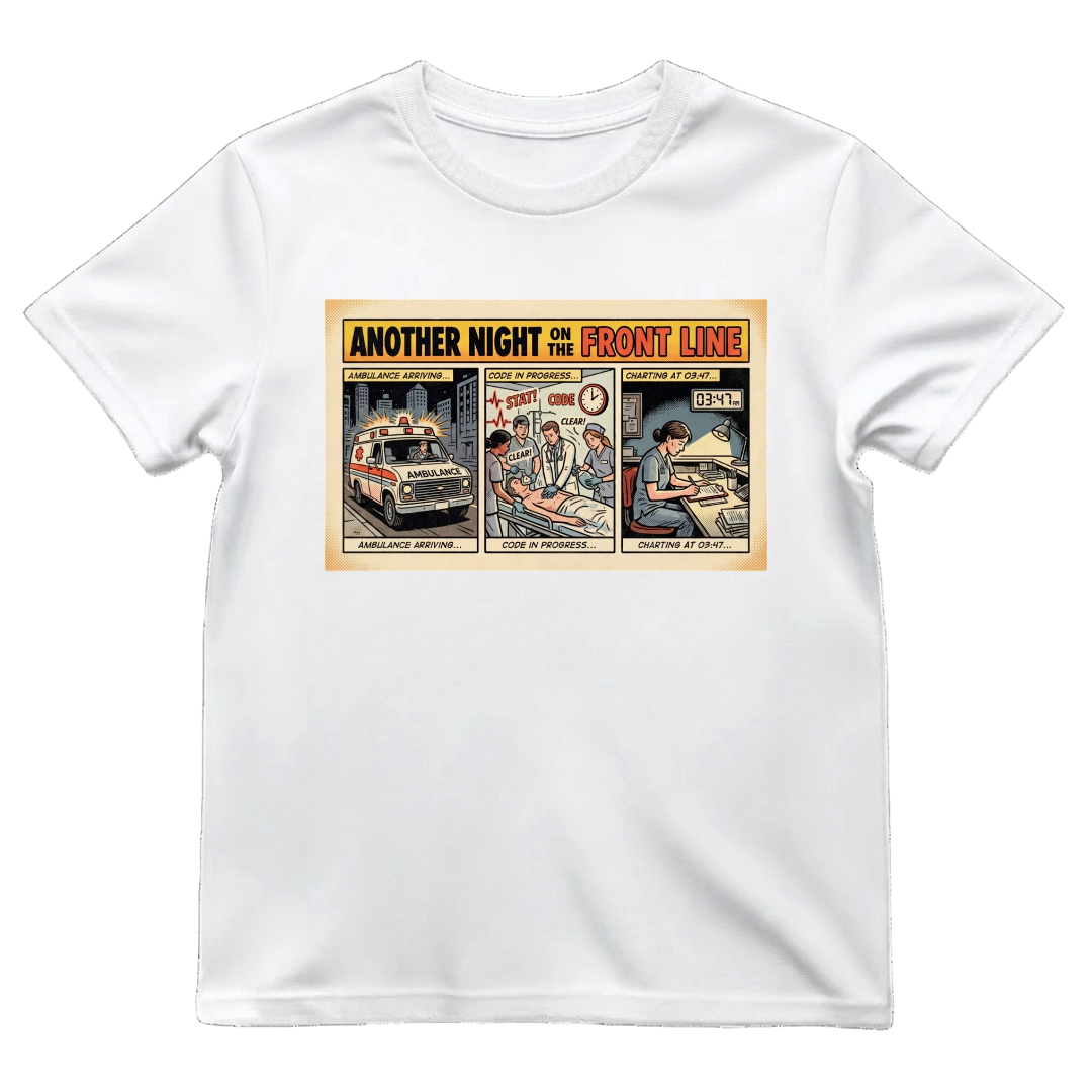 Another Night on the Front Line Tee