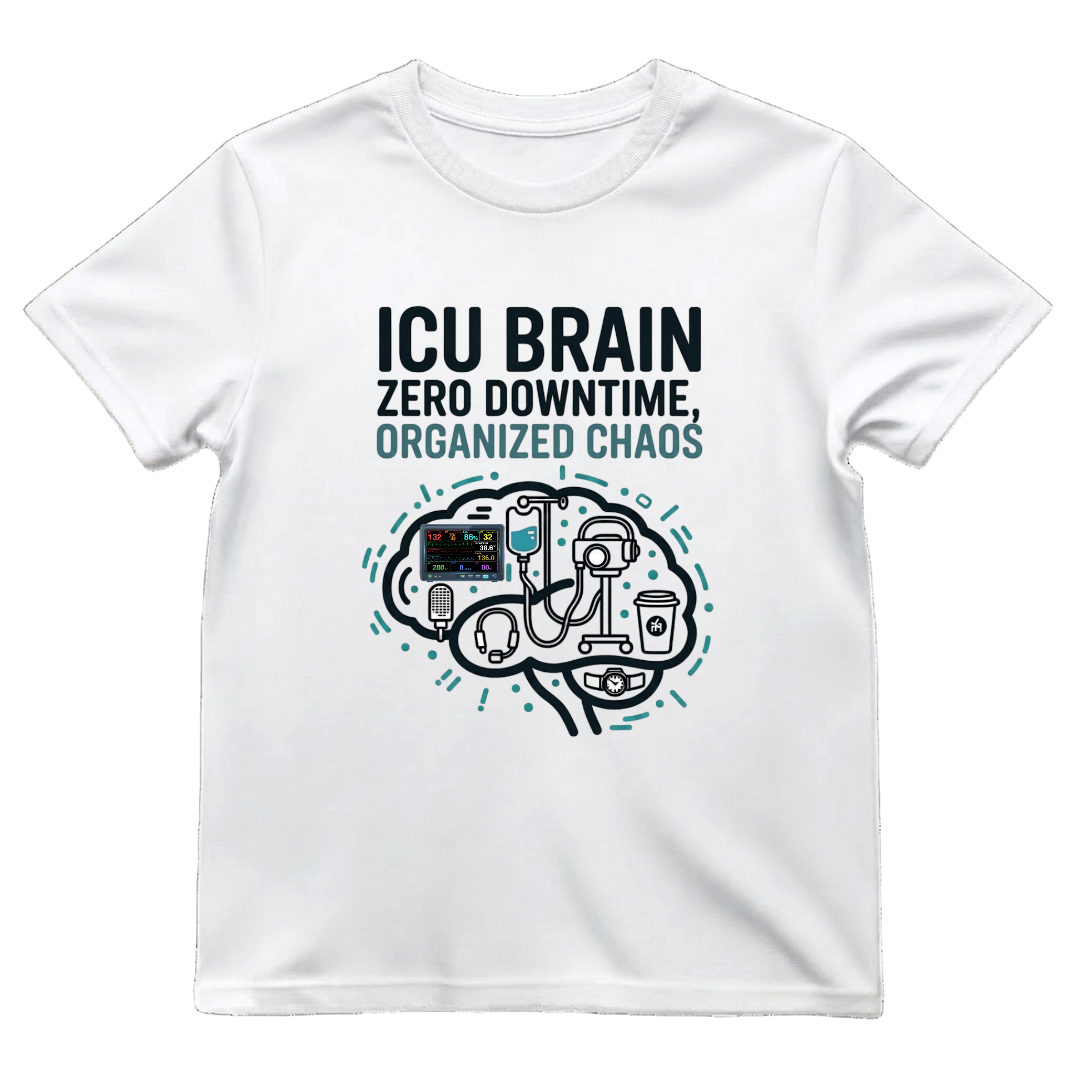 ICU Brain—Zero Downtime Tee