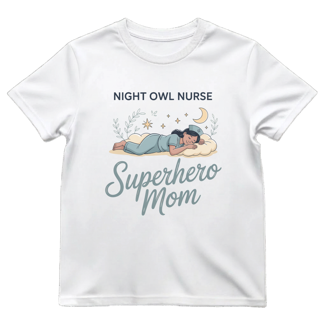Night Owl Superhero Mom