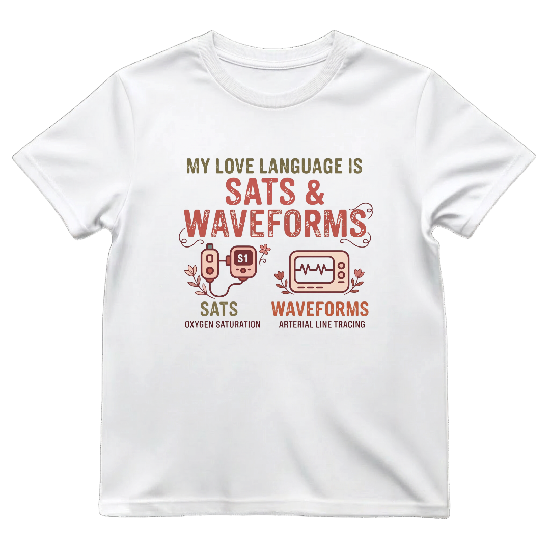ICU—Sats & Waveforms Tee