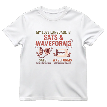 ICU—Sats & Waveforms Tee