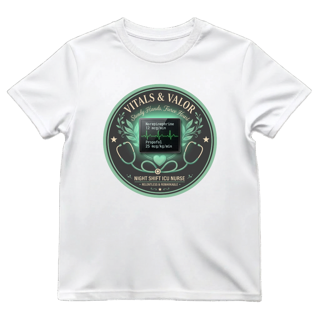 Night Shift ICU—Vitals & Valor Badge