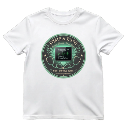 Night Shift ICU—Vitals & Valor Badge