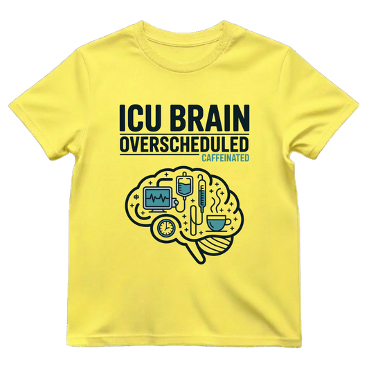 Overscheduled & Caffeinated ICU Nurse Shirt