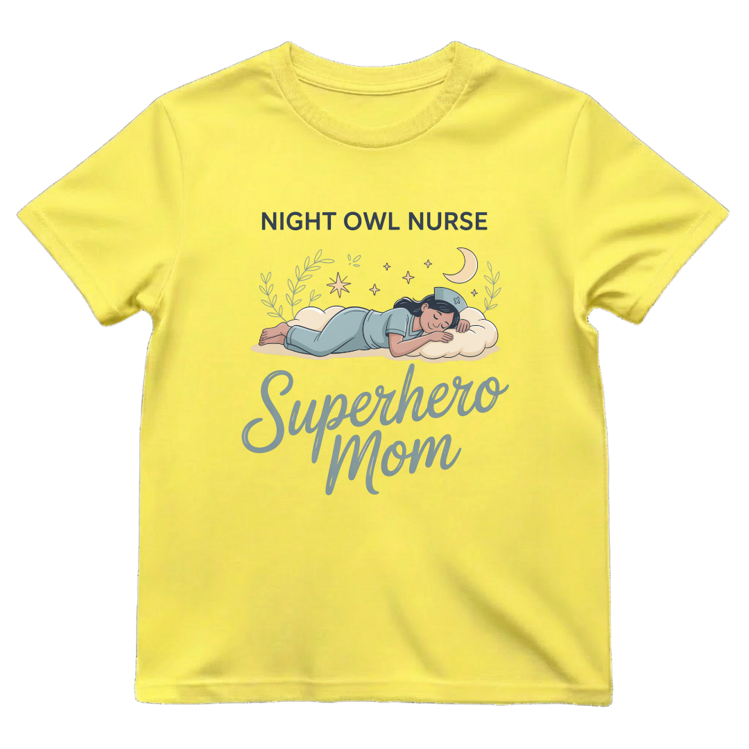 Night Owl Superhero Mom