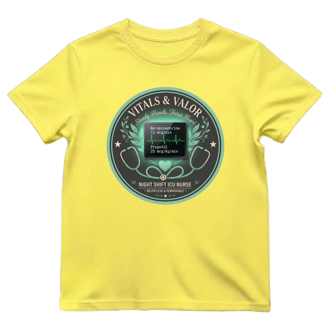 Night Shift ICU—Vitals & Valor Badge