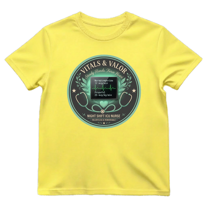 Night Shift ICU—Vitals & Valor Badge