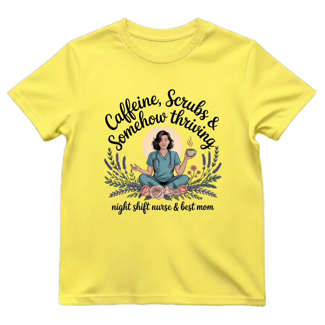 Caffeine—Scrubs & Best Mom