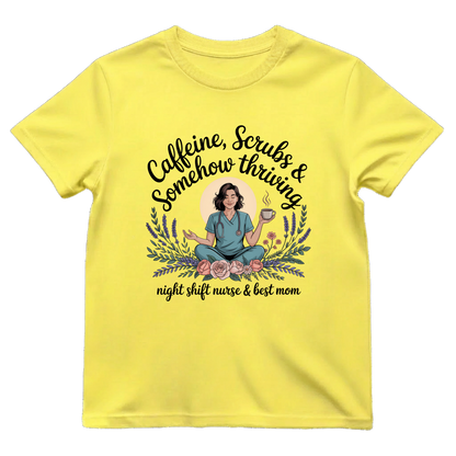 Caffeine—Scrubs & Best Mom