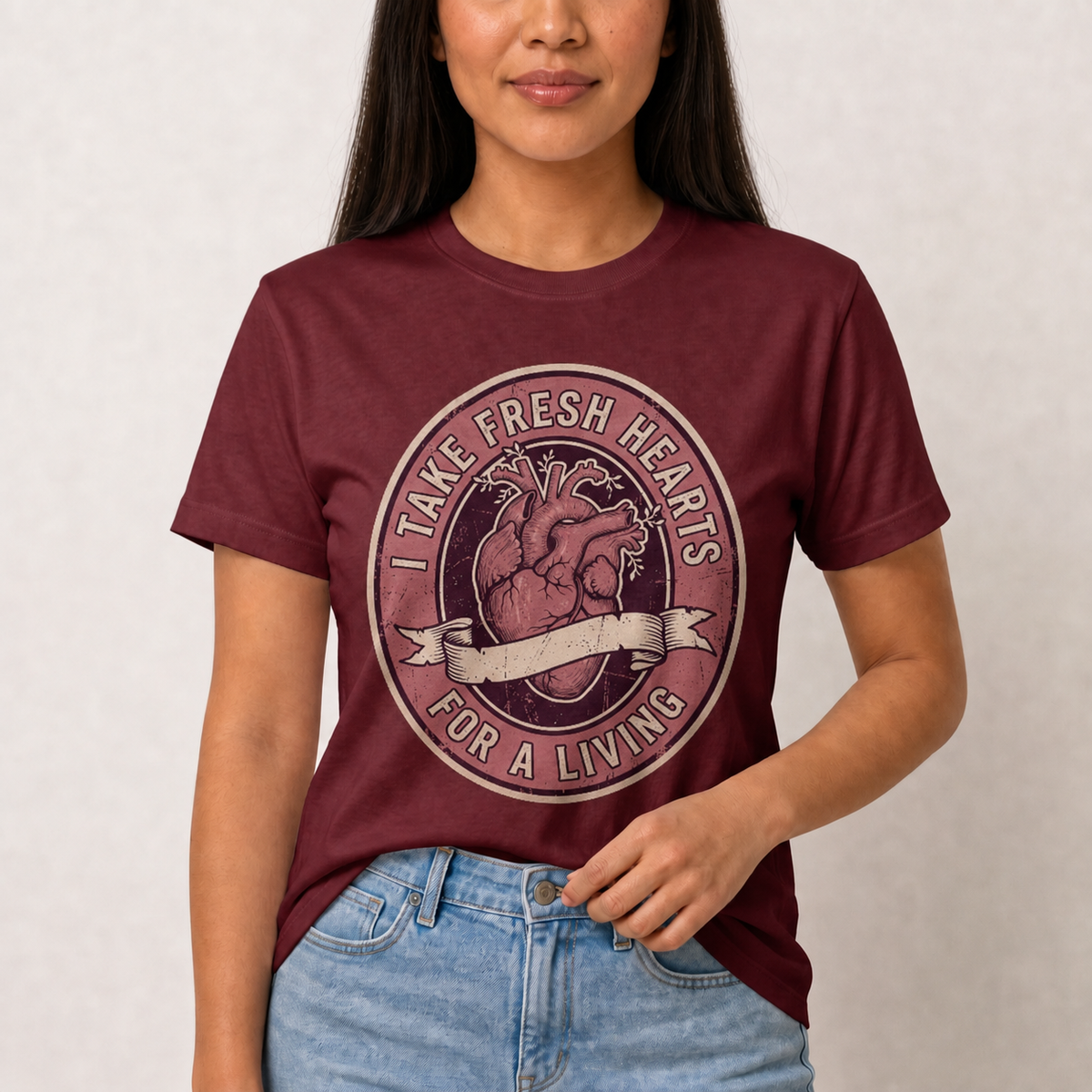 Cardiac Nurse Shirt Funny Anatomical Heart ICU Nurse